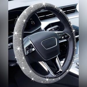 NEW bling bling car steering wheel cover.